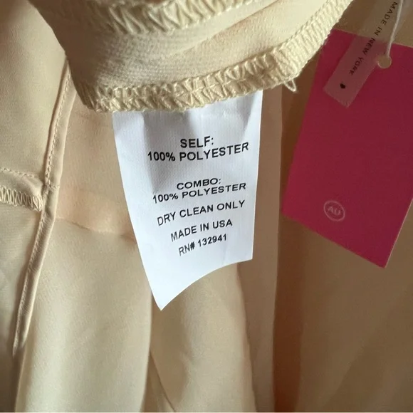 Amanda Uprichard Ashton Maxi Dress in Cornsilk Yellow Size XS NEW! New with tags - Picture 9 of 10